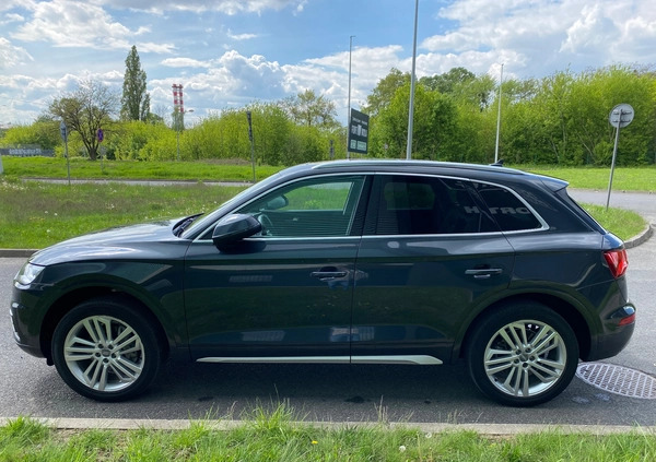 Audi Q5 cena 119000 przebieg: 71200, rok produkcji 2018 z Warszawa małe 154